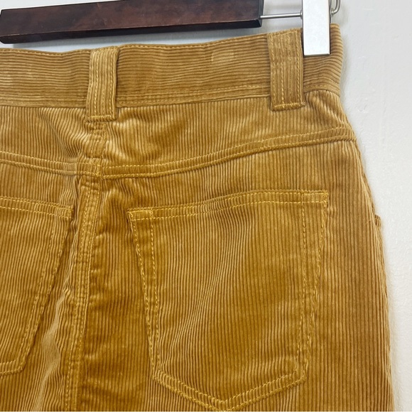 •RE/DONE• 90s Western Corduroy High Waisted Mini‎ Skirt Camel Tan Brown Size 26 - Picture 7 of 12